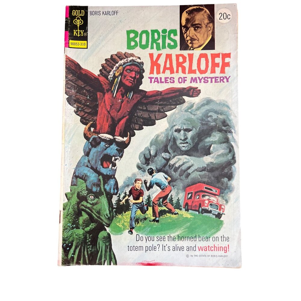 Vintage Gold Key Boris Karloff Tales Of Mystery #50 1973 Comic Book Issue